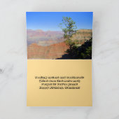 Großmutter, du bist Grand! Grand Canyon Birthday Karte (Innenseite)