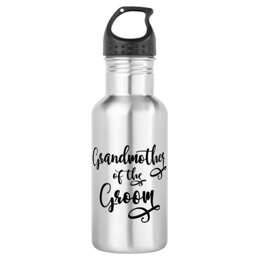 Großmutter Edelstahlflasche (Vorderseite)