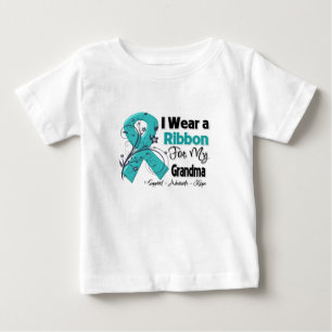 Großmutter - Eierstockkrebs-Band Baby T-shirt