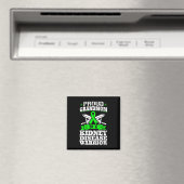 Großmutter einer Nierenerkrankung Warrior Awarenes Magnet (In Situ (Geschirrspüler))