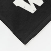 Großmutter eines Ataxia Warrior Blue Awareness Rib Fleecedecke (Ecke)