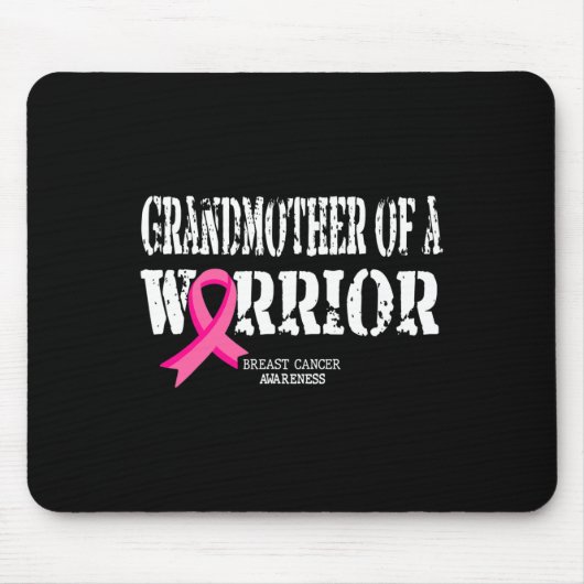 Großmutter eines Brustkrebses im Krieg P Mousepad (Vorne)