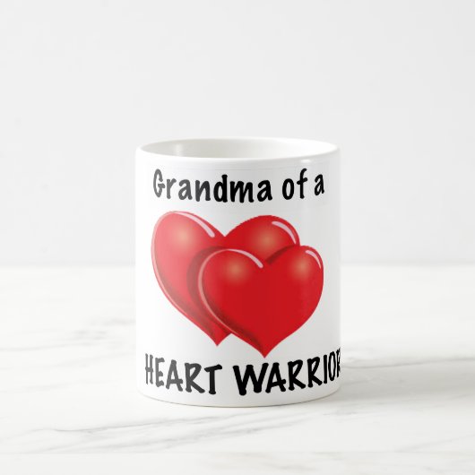 Großmutter eines Herz-Kriegers - Tasse (Mittel)