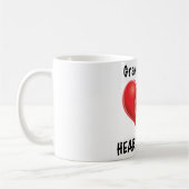 Großmutter eines Herz-Kriegers - Tasse (Links)
