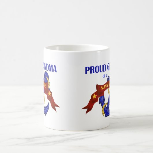 Großmutter eines Marine-Kernwaffe Kaffeetasse (Mittel)