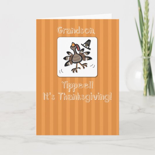 Großmutter, Erntedank Türkei, religiös Feiertagskarte (Vorderseite)