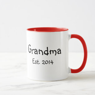 Großmutter est. 2014 tasse