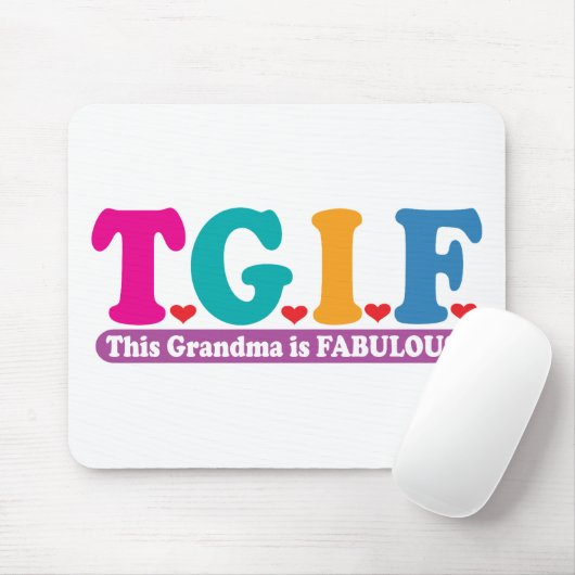 Großmutter fabelhaft mousepad (Mit Mouse)