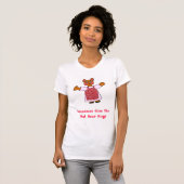 Großmutter-feste Umarmungen T-Shirt (Vorne ganz)