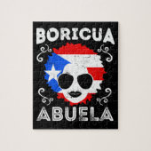 Großmutter-Flaggen-Mutter-Tag Puerto- Puzzle (Vertikal)