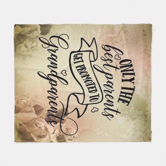 Großmutter Fleecedecke (Vorderseite (Horizontal))