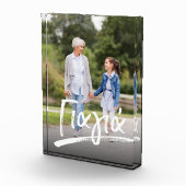 Großmutter Fotoblock (Rechts)