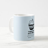 Großmutter-Gänseblümchen-Kuchen-Tasse Kaffeetasse (Vorderseite Links)