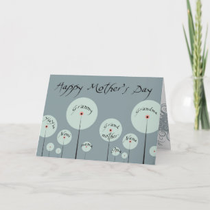 Großmutter-Gartenkarte Karte