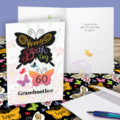 Großmutter-Geburtstagskarte Karte