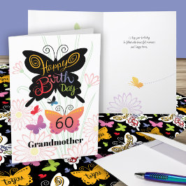 Großmutter-Geburtstagskarte Karte