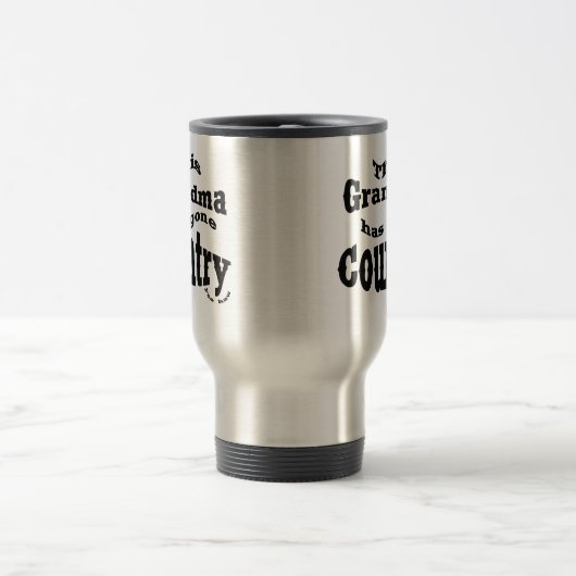 Großmutter gegangenes Land yeehaw Reisebecher