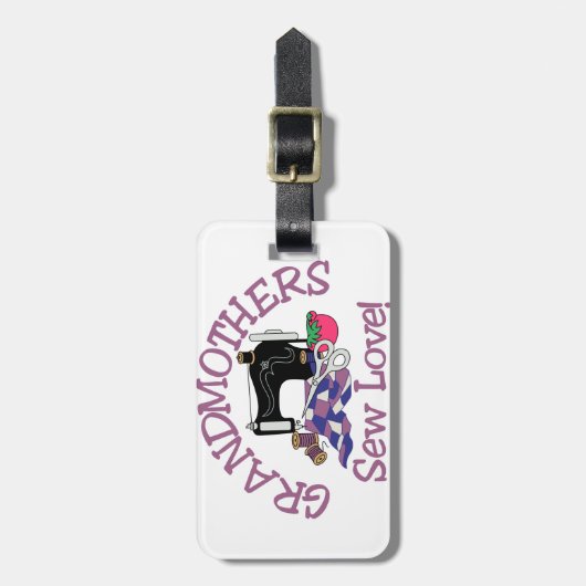 Großmütter Gepäckanhänger (Vorderseite vertikal)