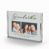 Großmutter-Geschenk für Großmutter mit einem Foto (Rechts)