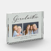 Großmutter-Geschenk für Großmutter mit einem Foto (Links)