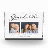 Großmutter-Geschenk für Großmutter mit einem Foto (Vorderseite)