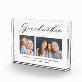 Großmutter-Geschenk für Großmutter mit einem Foto (Rechts)