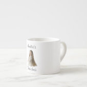 Großmutter-Geschenk - Name und Foto - Espressotasse (Vorderseite Rechts)