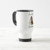 Großmutter-Geschenk - Name und Foto - Reisebecher (Vorderseite Links)