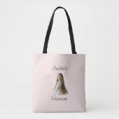 Großmutter-Geschenk - Name und Foto - Tasche (Vorderseite)