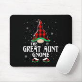 Großmutter Gnom Büffel Kariert Familien Gruppe Wei Mousepad (Mit Mouse)