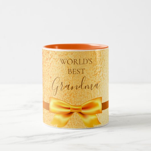 Großmutter-Goldbug Zweifarbige Tasse (Mittel)