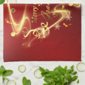 Großmutter-goldener Text Handtuch (Gefaltet)