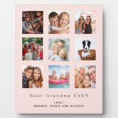 Großmutter-Großmutter-Foto-Kollektion Fotoplatte (Vorderseite)