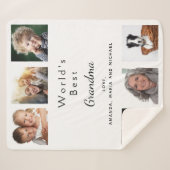 Großmutter-Großmutter-Foto Sherpadecke (Vorderseite (Horizontal))