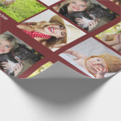 Großmutter Großvater FOTO Collage Geschenk Geschenkpapier (Ecke)