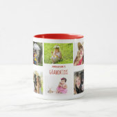 Großmutter Großvater FOTO Collage Geschenk Tasse (Zentrum)