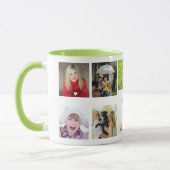 Großmutter Großvater FOTO Collage Geschenk Tasse (Links)