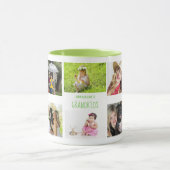Großmutter Großvater FOTO Collage Geschenk Tasse (Zentrum)