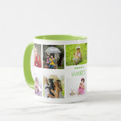 Großmutter Großvater FOTO Collage Geschenk Tasse (Vorderseite Links)