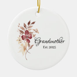 Großmutter-Gründungsjahr  Keramik Ornament
