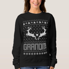 Großmutter-hässliche Weihnachtsstrickjacke T-Shirt Sweatshirt