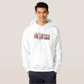 Großmutter-Held - Feuer u. Rettung Hoodie (Vorne ganz)