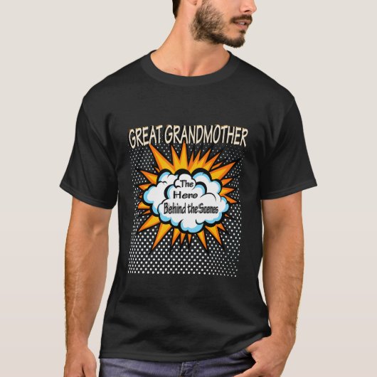 Großmutter-Heldin T-Shirt (Vorderseite)