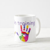 Großmutter in der Trainings-Tasse Kaffeetasse (VorderseiteRechts)