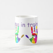 Großmutter in der Trainings-Tasse Kaffeetasse (Mittel)