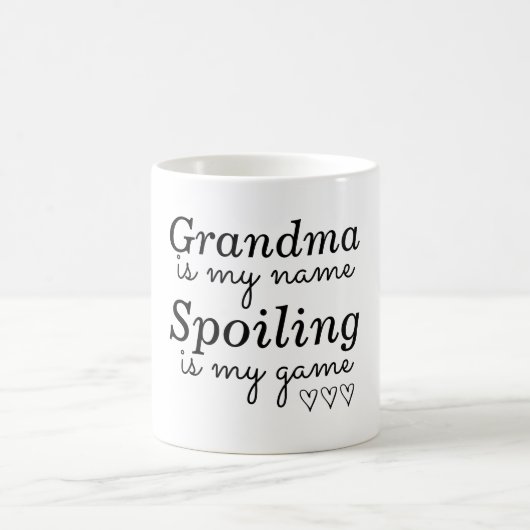 Großmutter ist mein Name Kaffeetasse (Mittel)