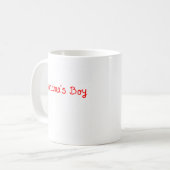 Großmutter-Jungen-Tasse Kaffeetasse (Vorderseite Links)