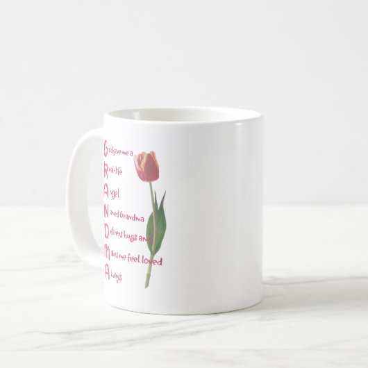 Großmutter Kaffeetasse (Vorderseite Links)