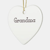 Großmutter Keramik Ornament (Links)