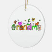 Großmutter Keramikornament (Links)